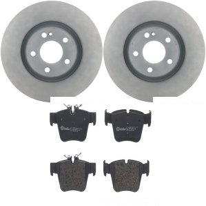 Rotor Brake Pad Kit Rear Mercedes Benz Glc300 2017