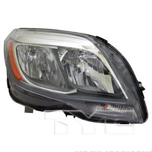 Headlamp Assembly Front Right Mercedes Benz Glk250 2013