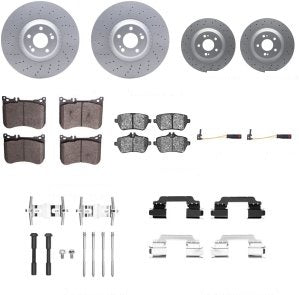 Rotor Brake Pad Kit Front Mercedes Benz S560 2019