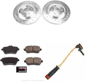 Rotor Brake Pad Kit Rear Mercedes Benz Sl550 2020