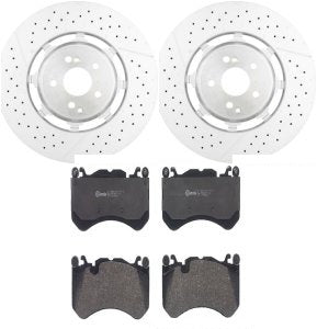 Rotor Brake Pad Kit Front Mercedes Benz Sl63 Amg 2013