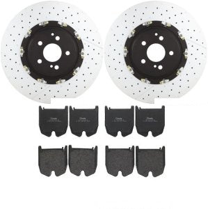 Rotor Brake Pad Kit Front Mercedes Benz Sl65 Amg 2006