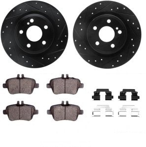 Rotor Brake Pad Kit Mercedes Benz Slc300 2017