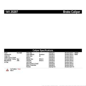 Caliper Rear Right Mercedes Benz Slk350 2015