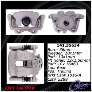 Caliper Rear Left Mercedes Benz Slk350 2015
