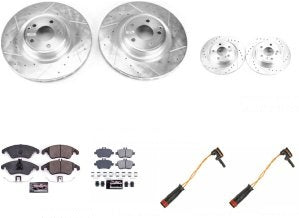 Rotor Brake Pad Kit Front Mercedes Benz Slk350 2012