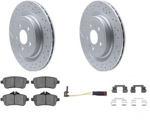 Rotor Brake Pad Kit Mercedes Benz Slk55 Amg 2013