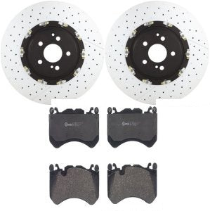 Rotor Brake Pad Kit Front Mercedes Benz Sls Amg 2012